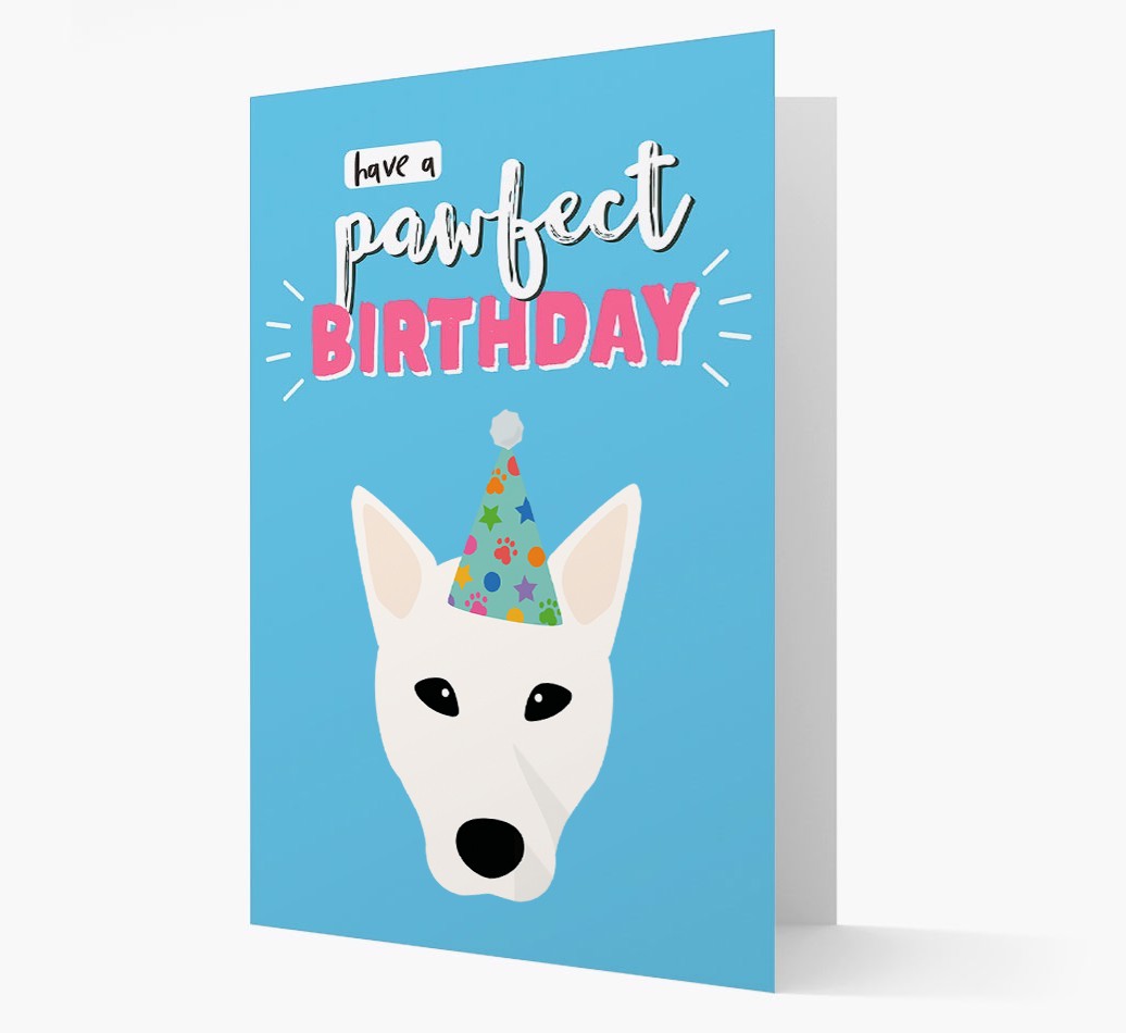 'Have A Pawfect Birthday' - Personalised {breedFullName} Card