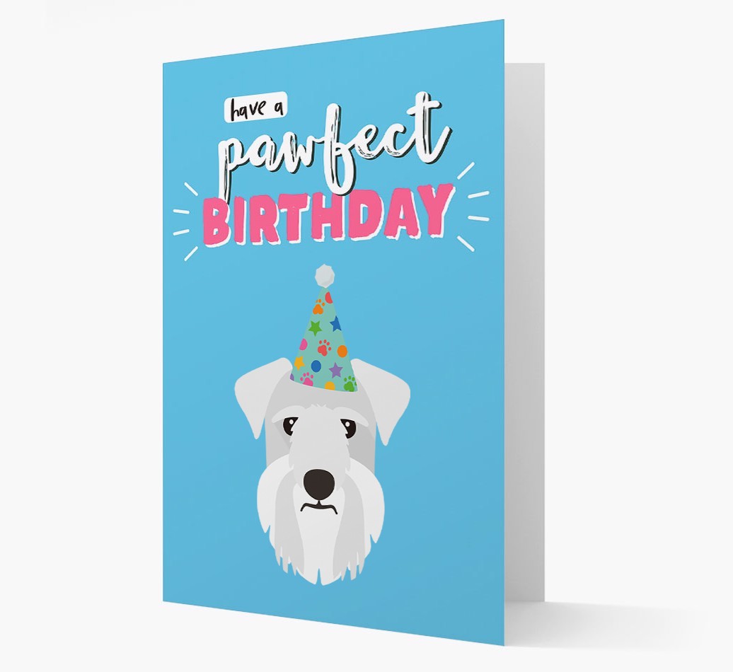 'Have A Pawfect Birthday' - Personalised {breedFullName} Card