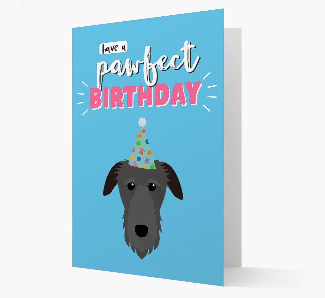 'Have A Pawfect Birthday' - Personalised {breedFullName} Card