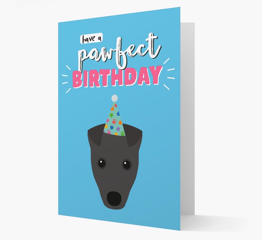 'Have A Pawfect Birthday' - Personalised {breedFullName} Card