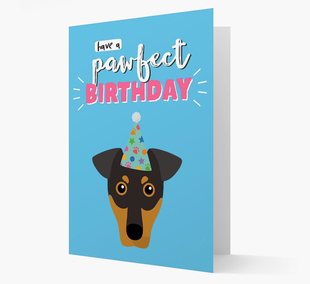 'Have A Pawfect Birthday' - Personalised {breedFullName} Card
