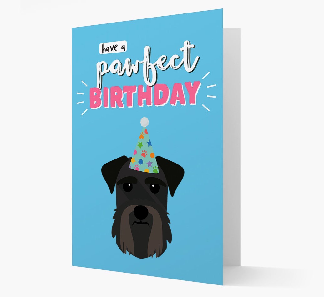 'Have A Pawfect Birthday' - Personalised {breedFullName} Card