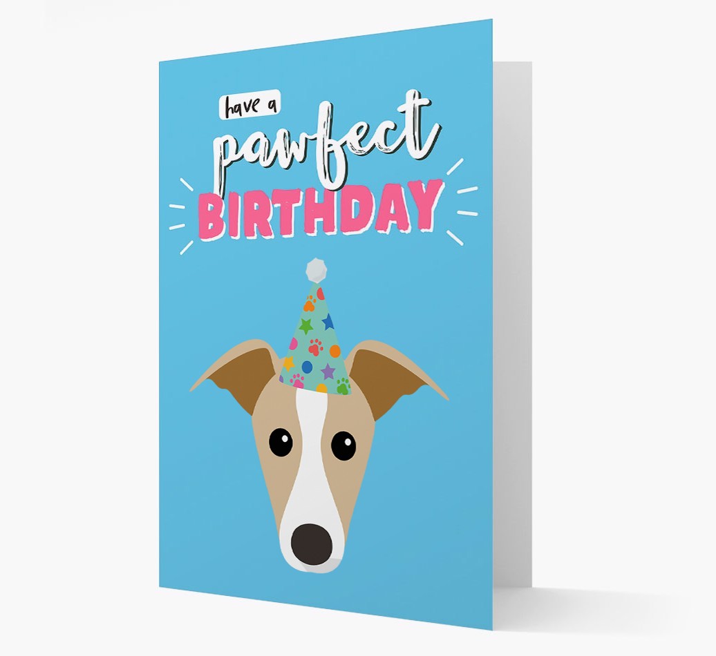 'Have A Pawfect Birthday' - Personalised {breedFullName} Card