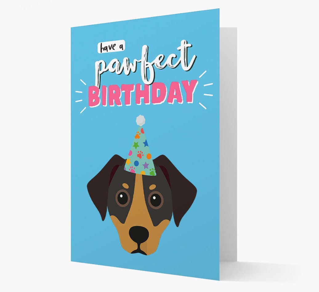'Have A Pawfect Birthday' - Personalised {breedFullName} Card