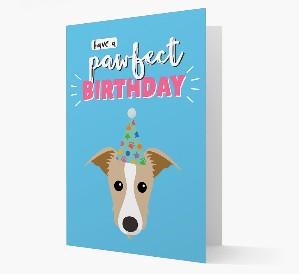 'Have A Pawfect Birthday' - Personalised {breedFullName} Card