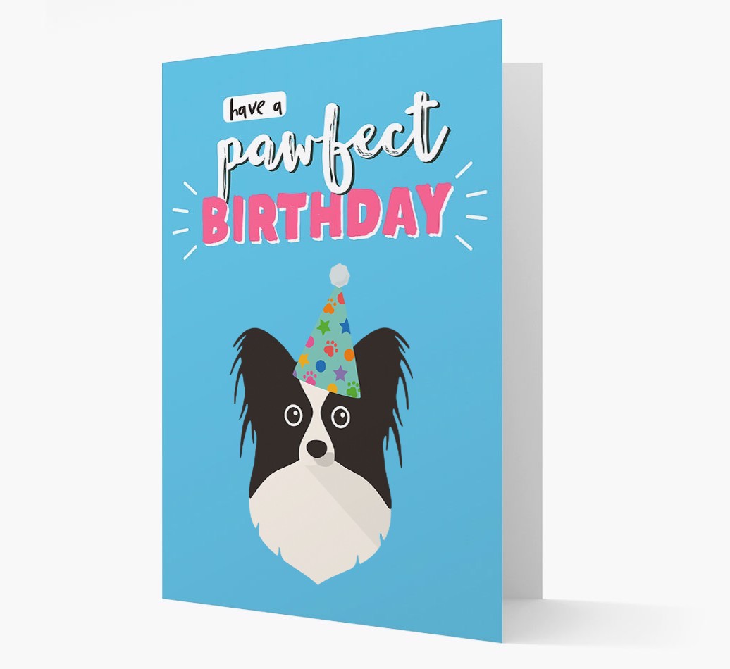 'Have A Pawfect Birthday' - Personalised {breedFullName} Card