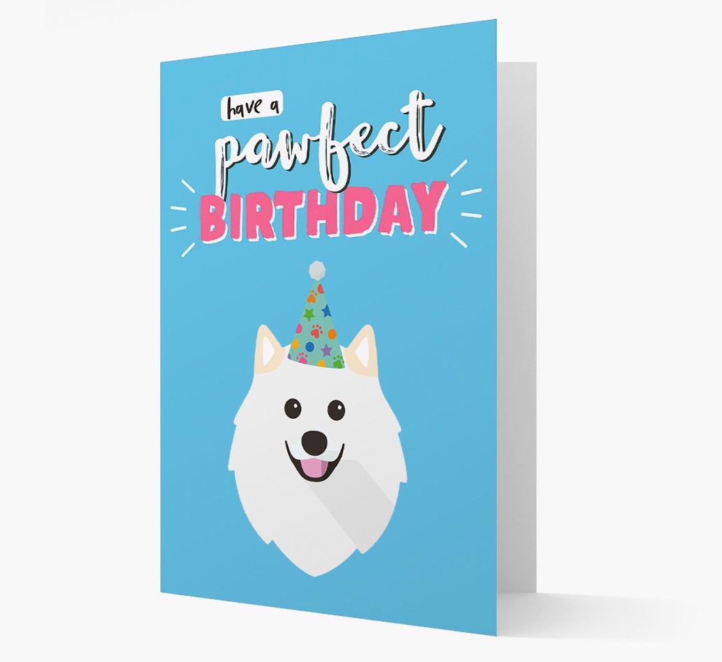 'Have A Pawfect Birthday' - Personalised {breedFullName} Card