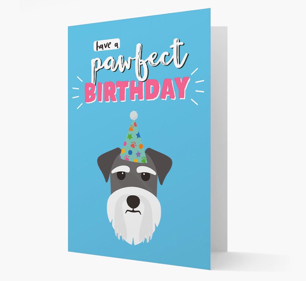 'Have A Pawfect Birthday' - Personalised {breedFullName} Card