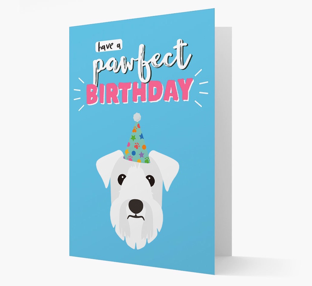 'Have A Pawfect Birthday' - Personalised {breedFullName} Card