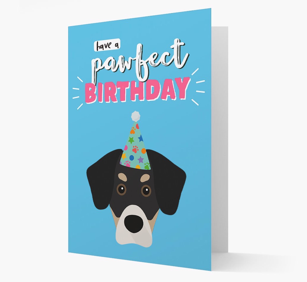 'Have A Pawfect Birthday' - Personalised {breedFullName} Card