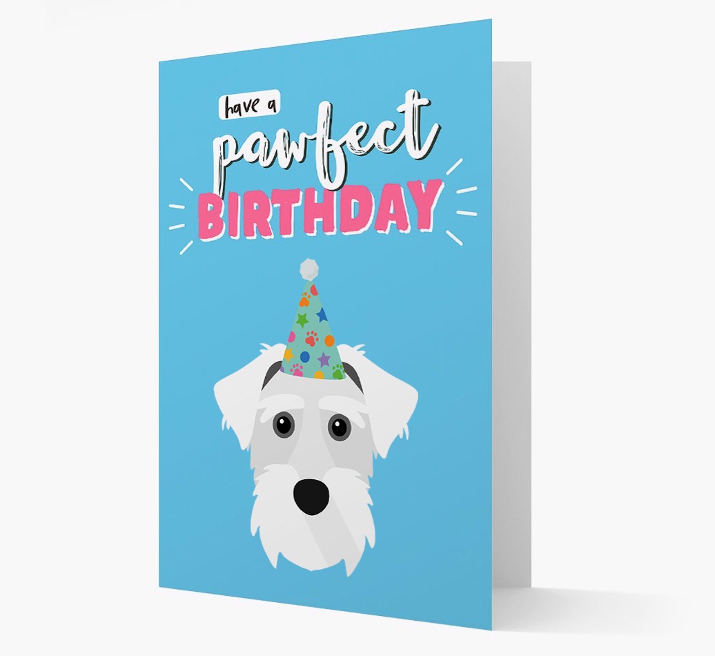 'Have A Pawfect Birthday' - Personalised {breedFullName} Card