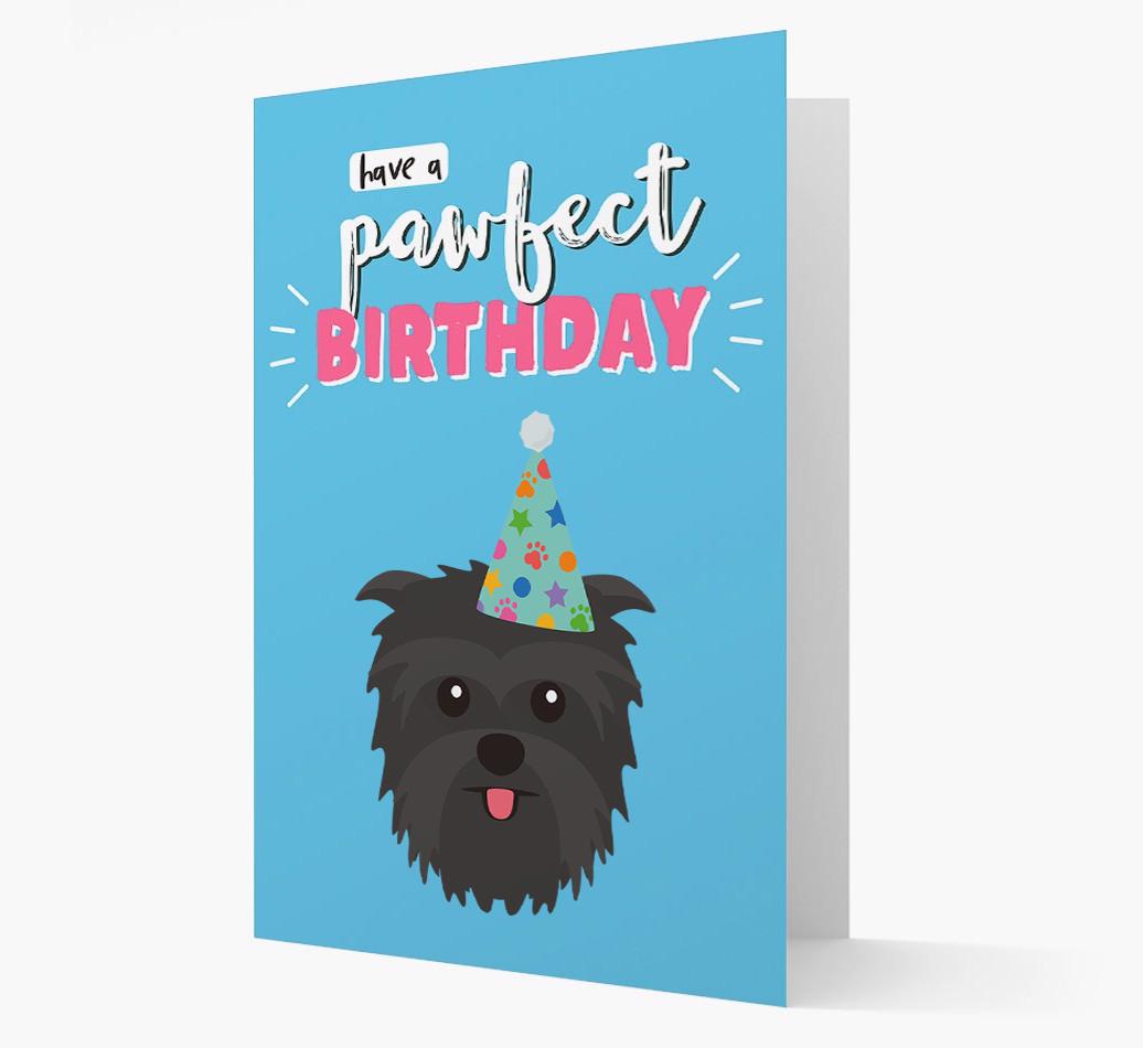 'Have A Pawfect Birthday' - Personalized {breedFullName} Card