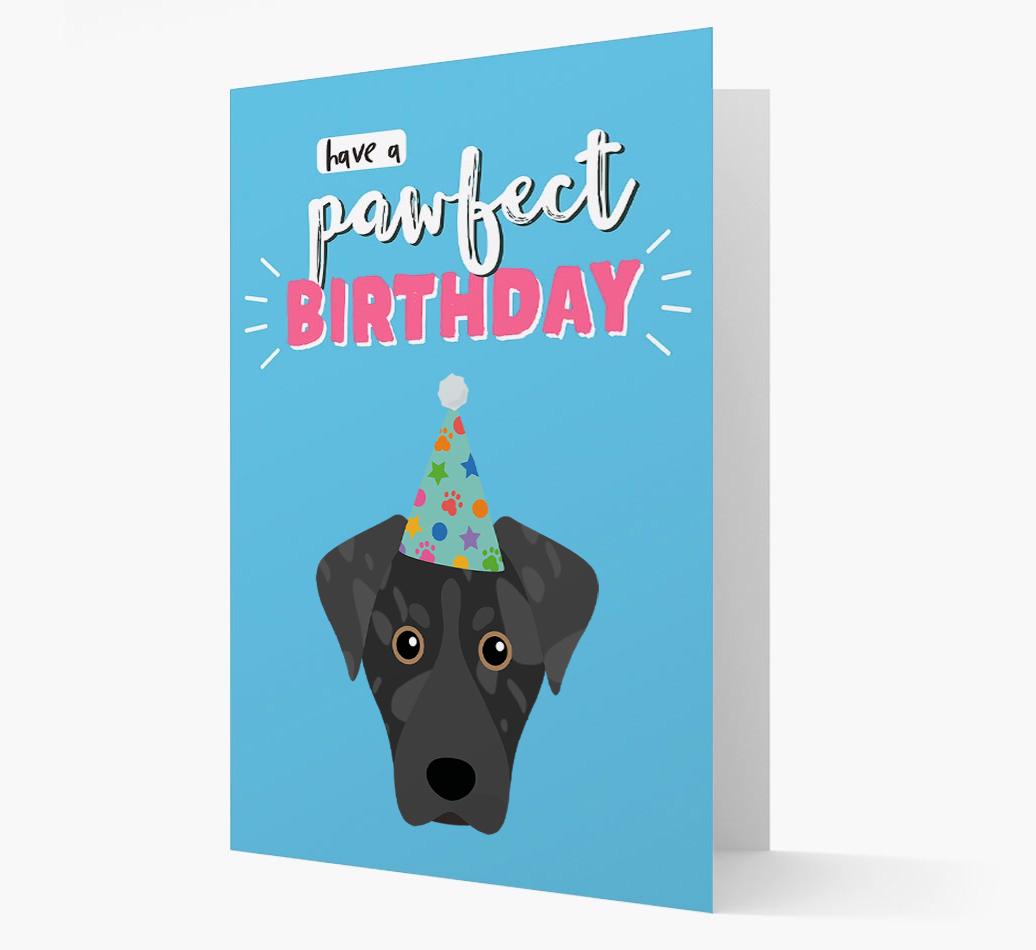 'Have A Pawfect Birthday' - Personalized {breedFullName} Card