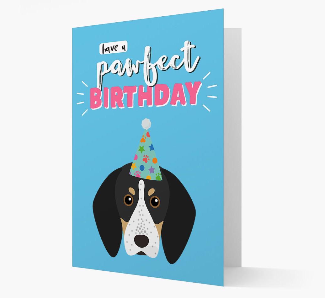 'Have A Pawfect Birthday' - Personalized {breedFullName} Card