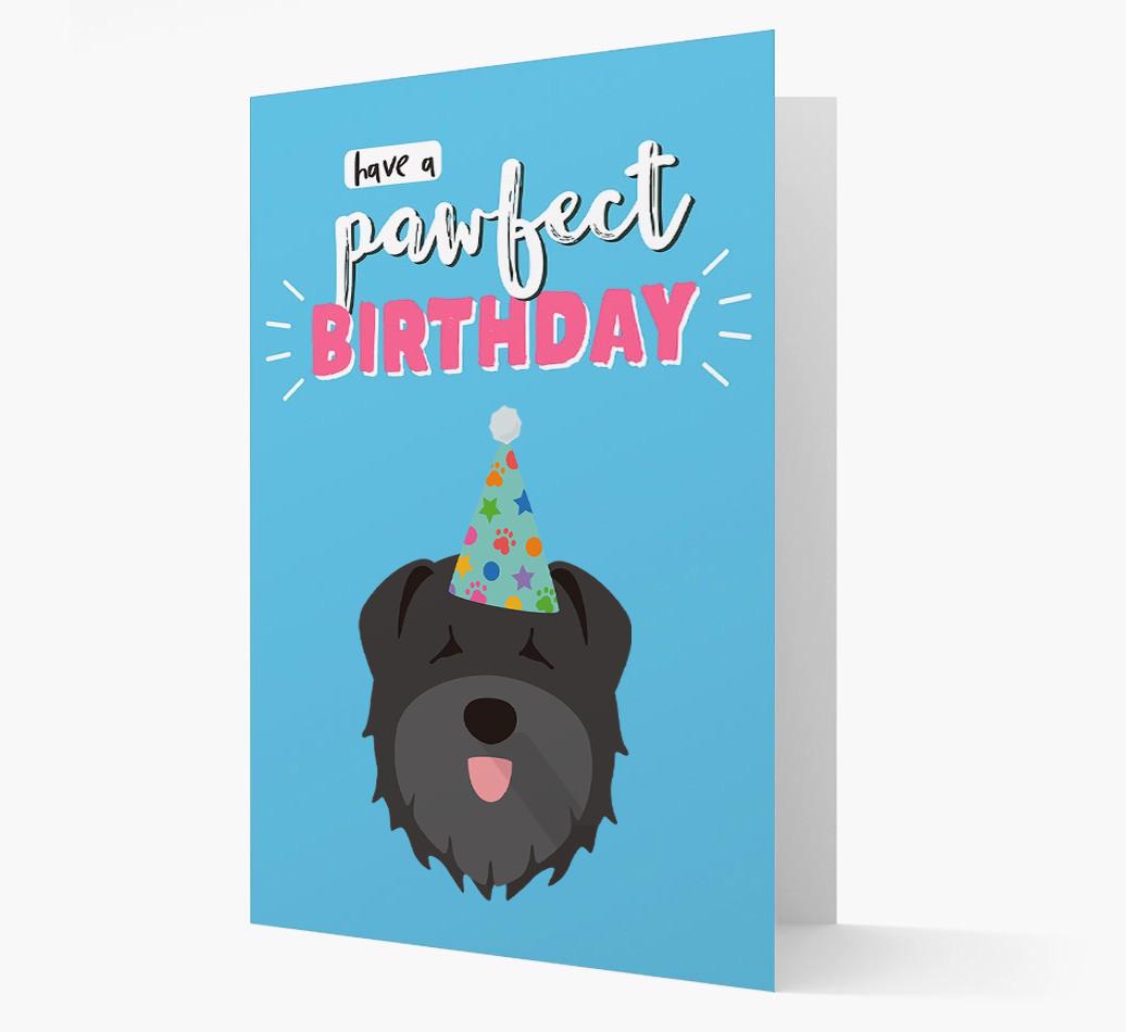 'Have A Pawfect Birthday' - Personalized {breedFullName} Card