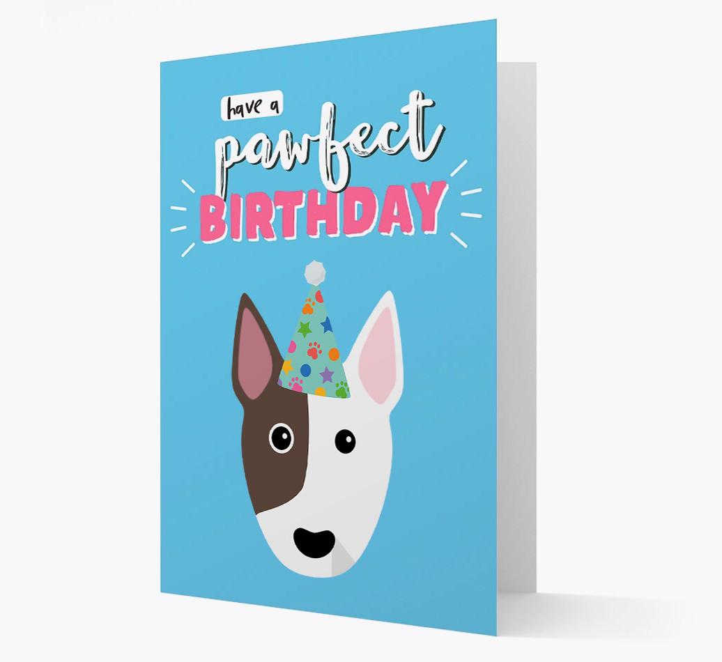 'Have A Pawfect Birthday' - Personalized {breedFullName} Card
