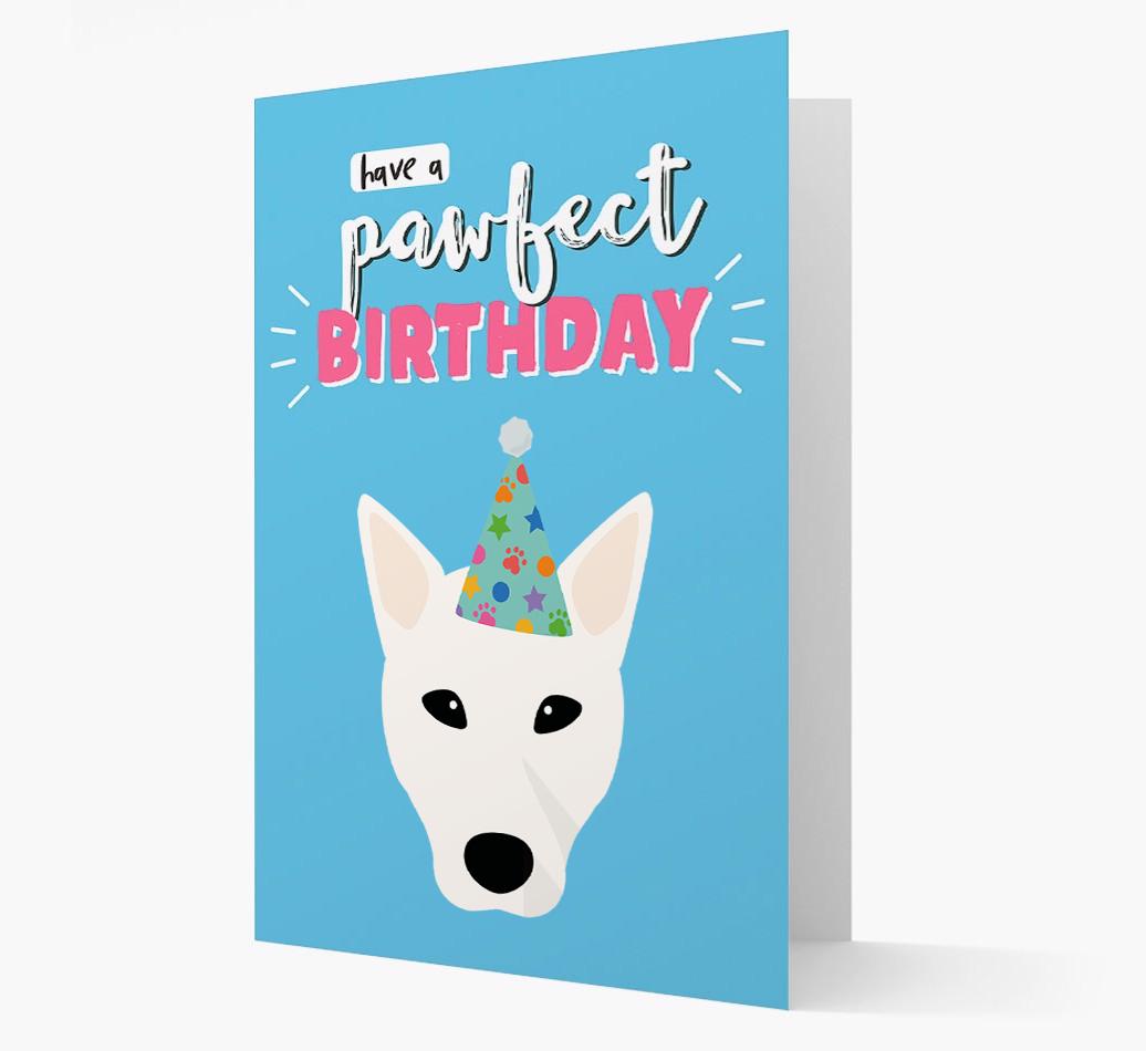 'Have A Pawfect Birthday' - Personalized {breedFullName} Card