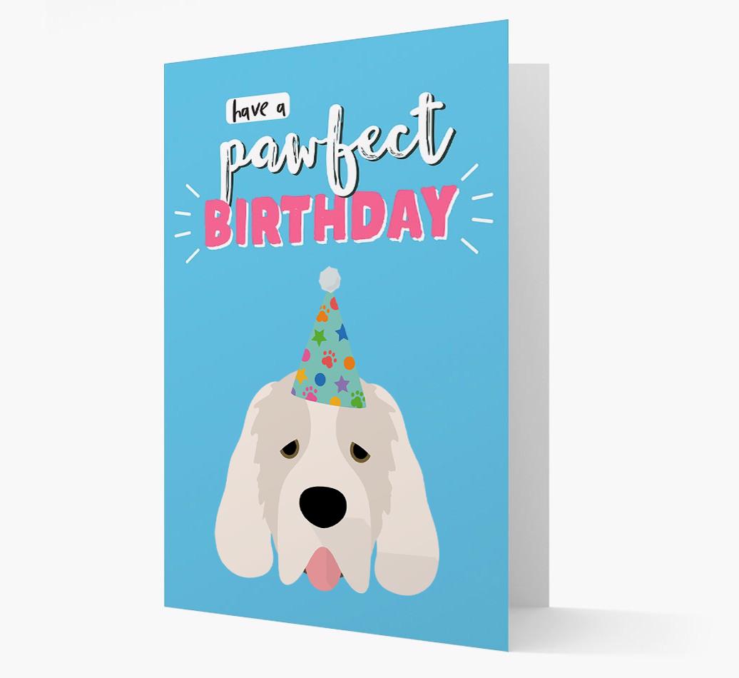 'Have A Pawfect Birthday' - Personalized {breedFullName} Card