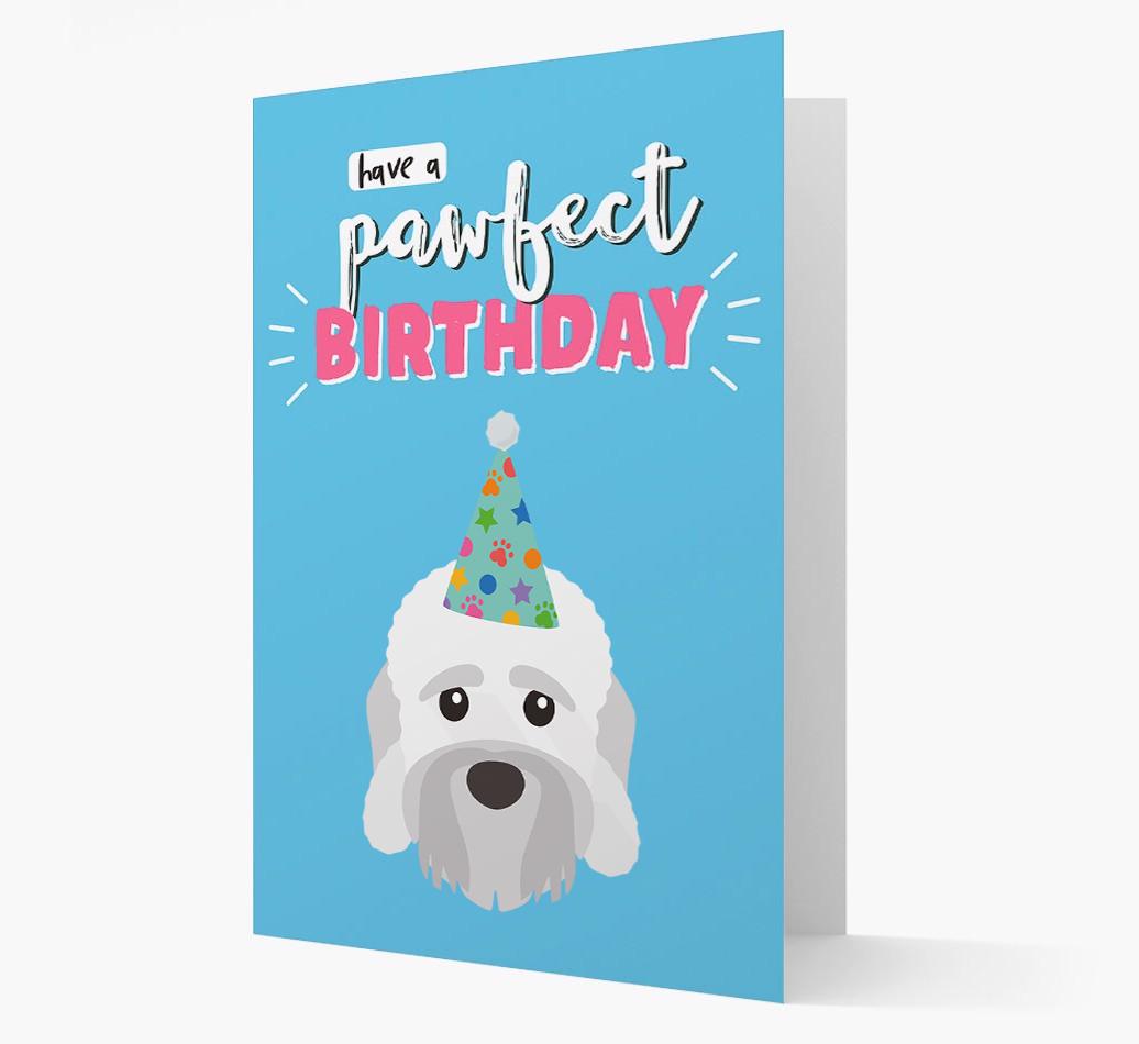 'Have A Pawfect Birthday' - Personalized {breedFullName} Card