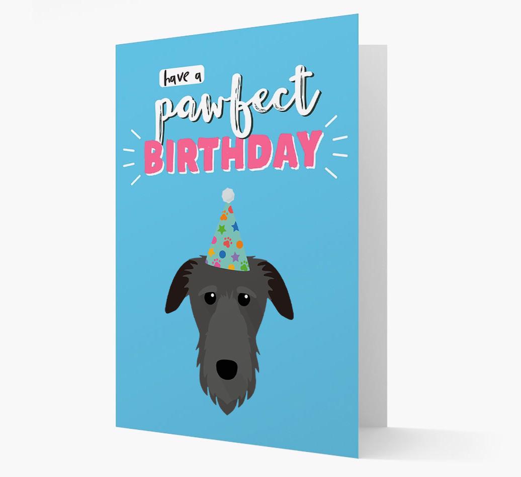 'Have A Pawfect Birthday' - Personalized {breedFullName} Card