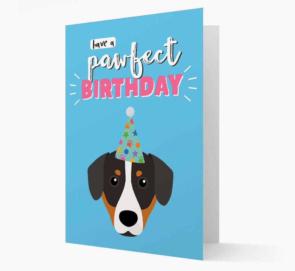 'Have A Pawfect Birthday' - Personalized {breedFullName} Card