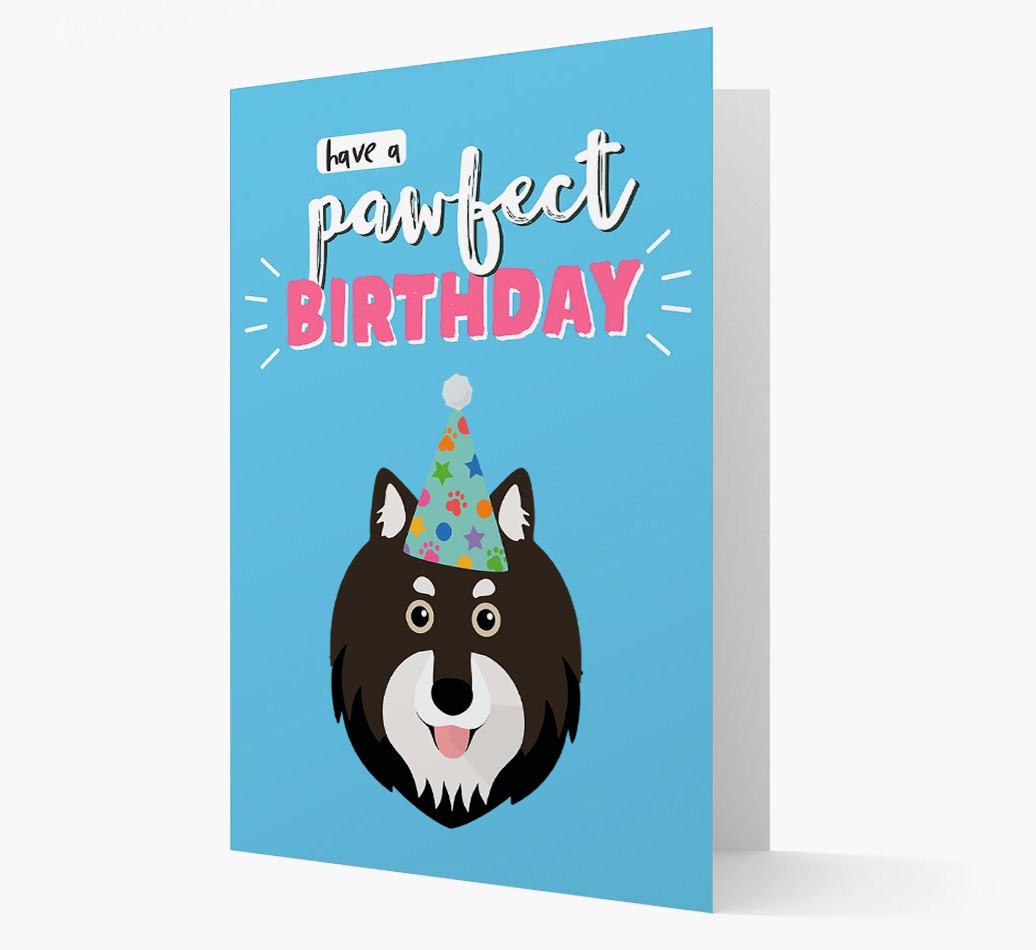 'Have A Pawfect Birthday' - Personalized {breedFullName} Card