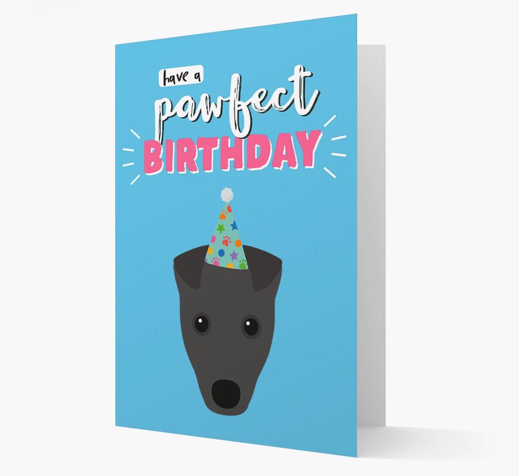 'Have A Pawfect Birthday' - Personalized {breedFullName} Card