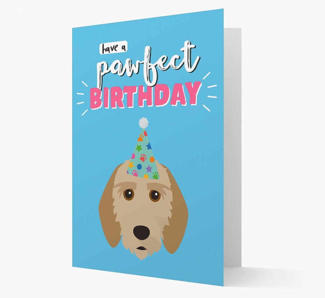 'Have A Pawfect Birthday' - Personalized {breedFullName} Card