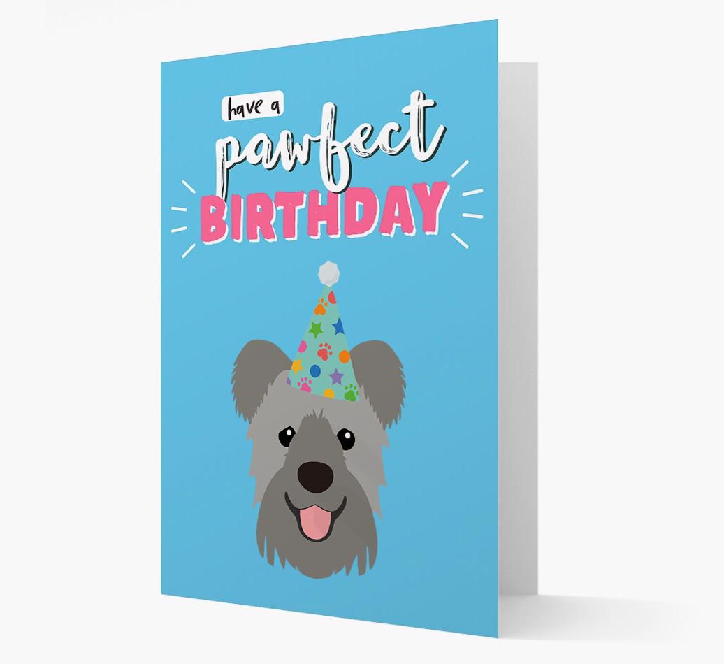 'Have A Pawfect Birthday' - Personalized {breedFullName} Card