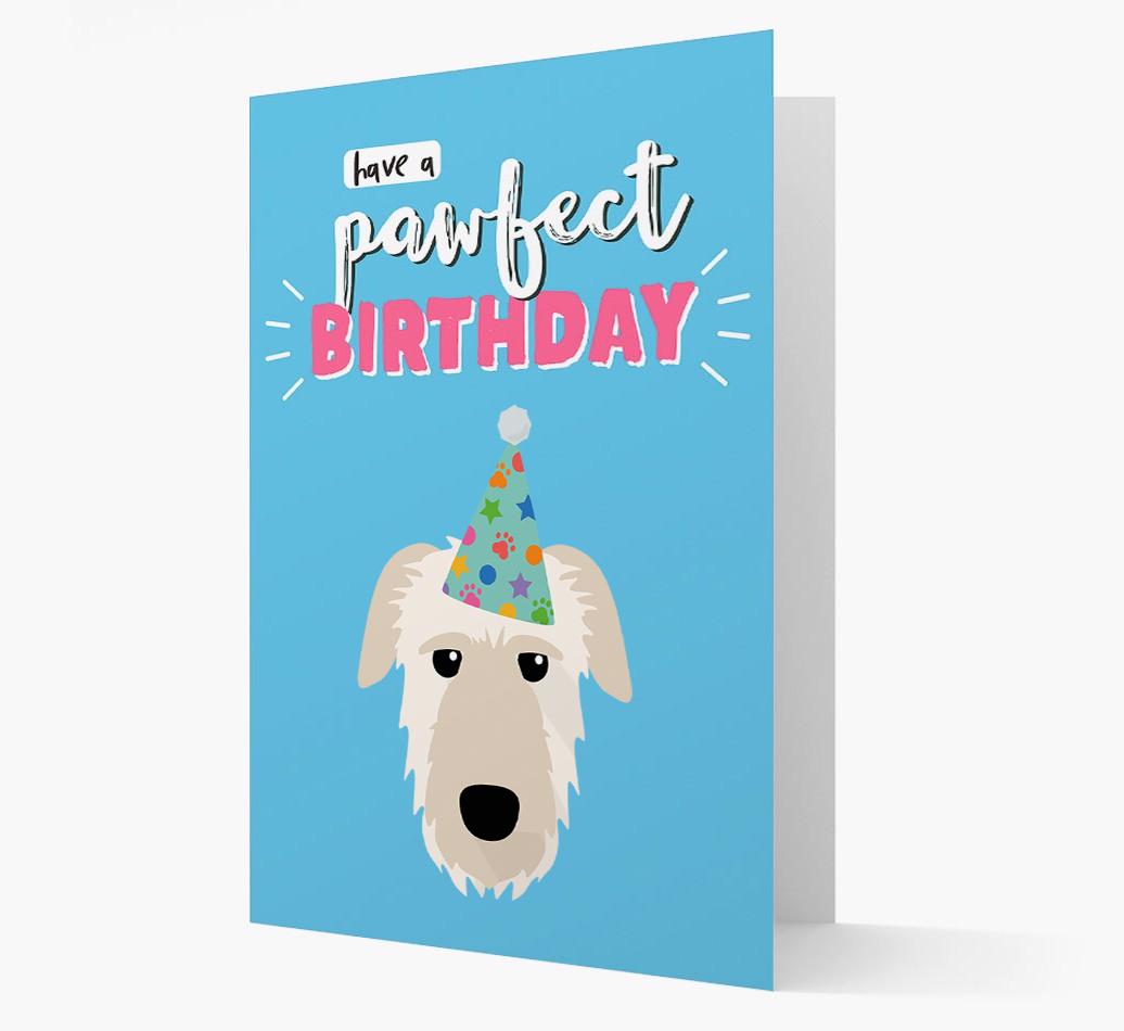 'Have A Pawfect Birthday' - Personalized {breedFullName} Card