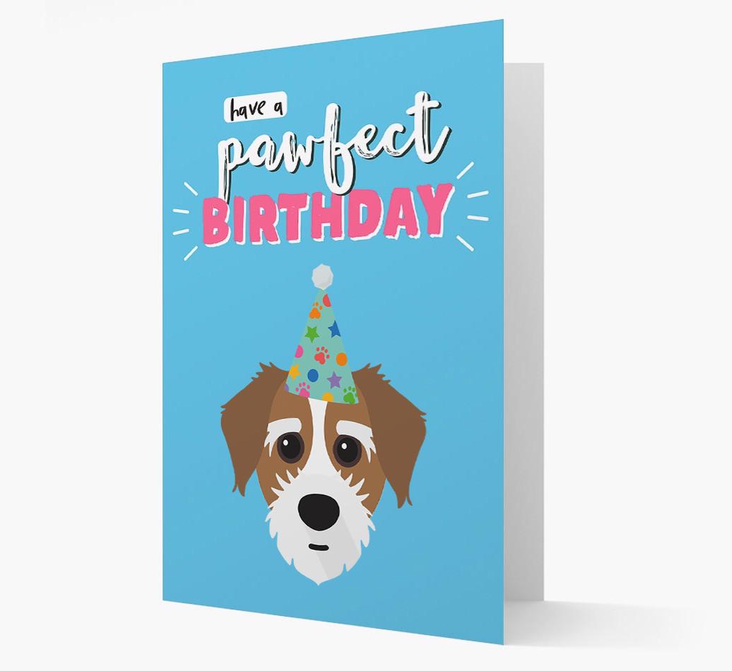 'Have A Pawfect Birthday' - Personalized {breedFullName} Card