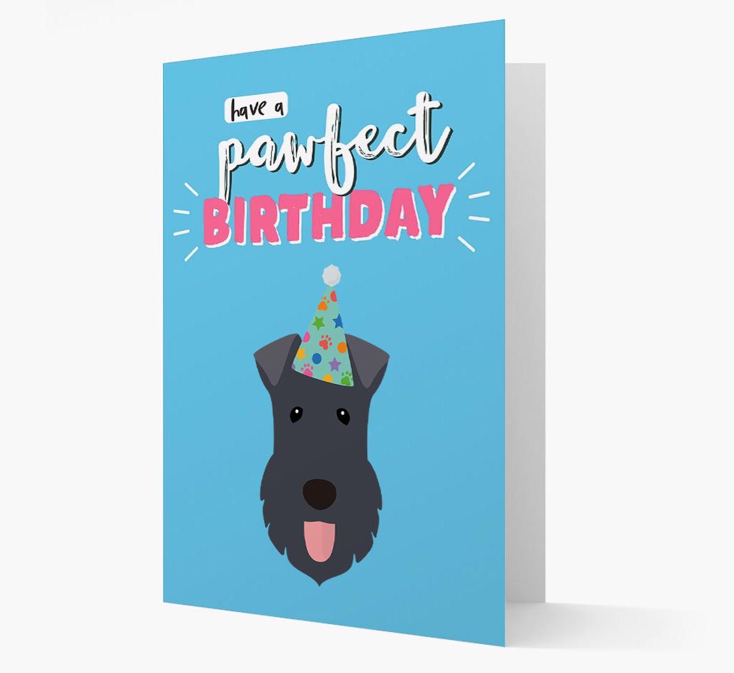 'Have A Pawfect Birthday' - Personalized {breedFullName} Card