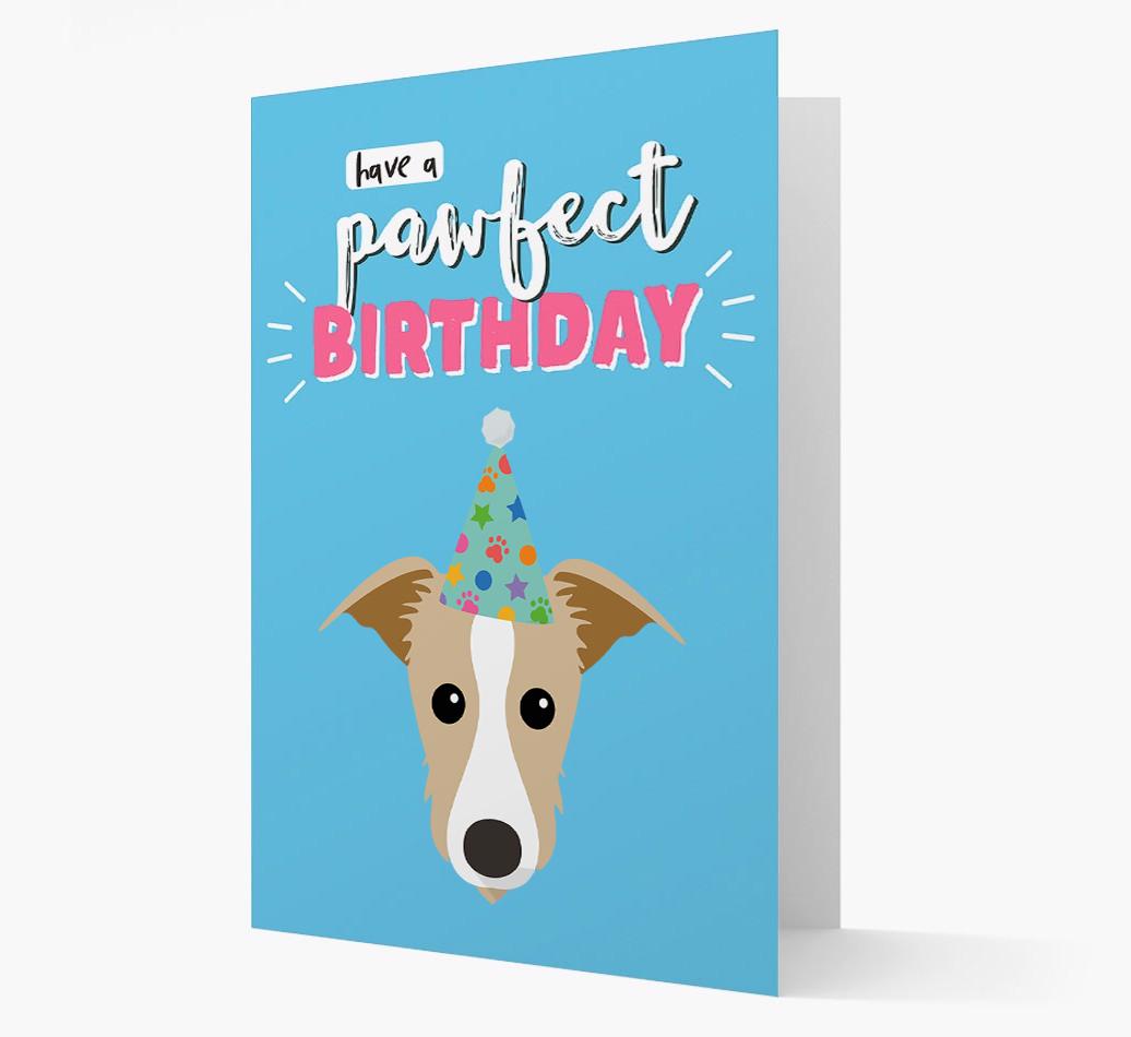 'Have A Pawfect Birthday' - Personalized {breedFullName} Card