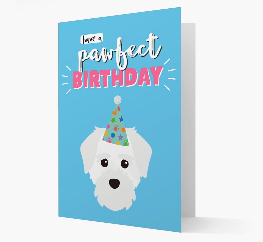 'Have A Pawfect Birthday' - Personalized {breedFullName} Card