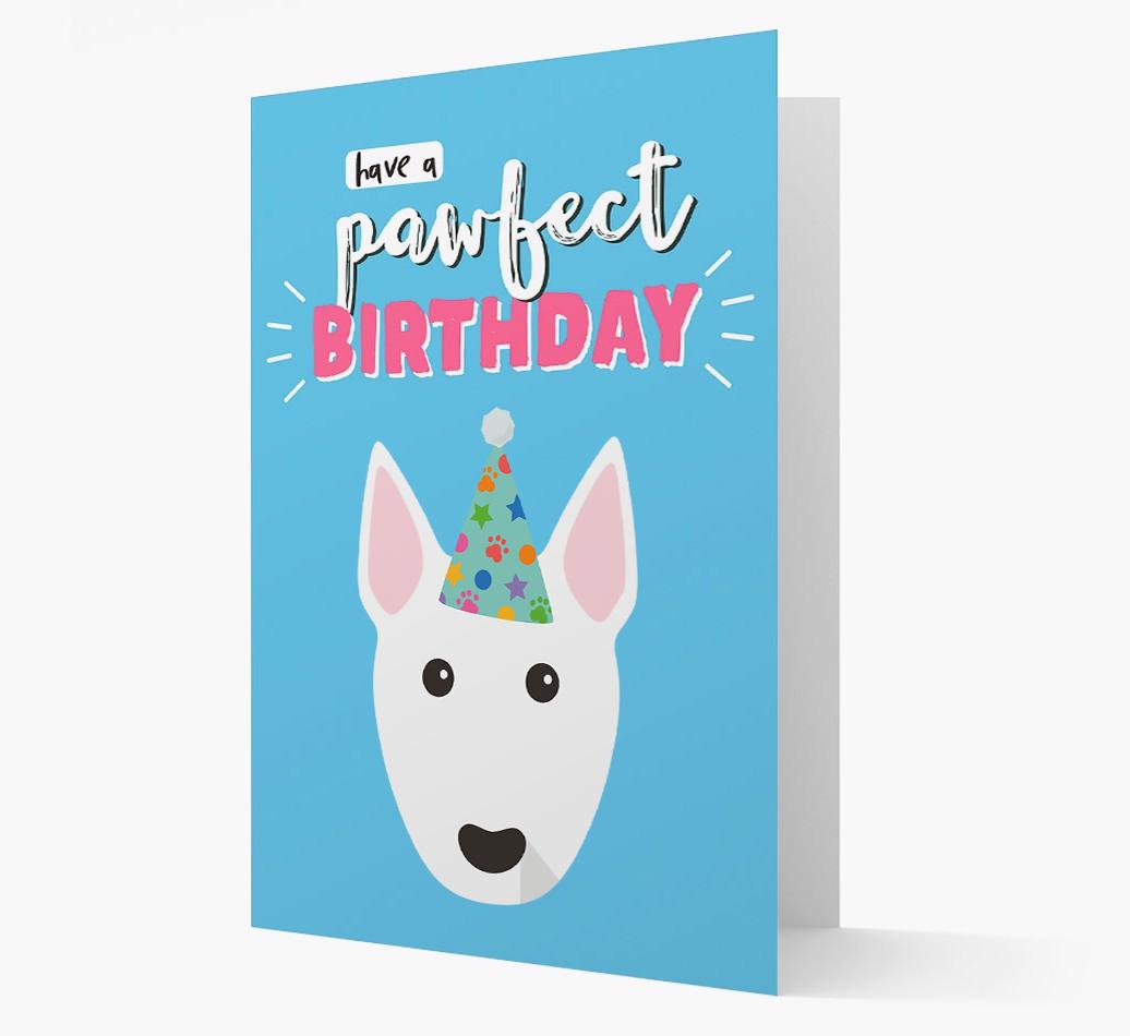 'Have A Pawfect Birthday' - Personalized {breedFullName} Card