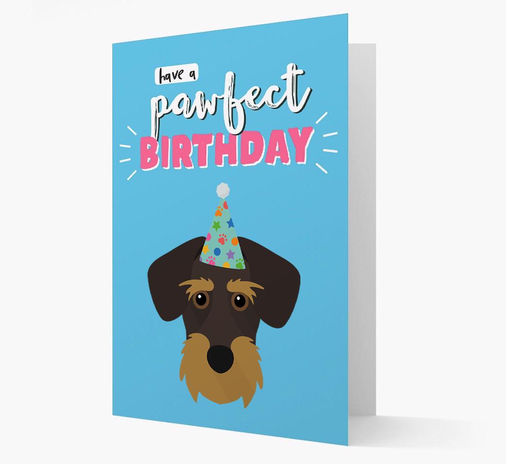 'Have A Pawfect Birthday' - Personalized {breedFullName} Card