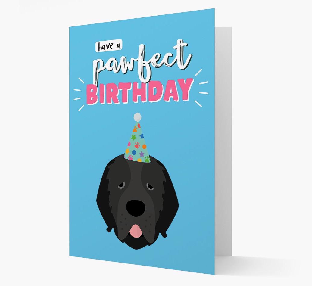 'Have A Pawfect Birthday' - Personalized {breedFullName} Card