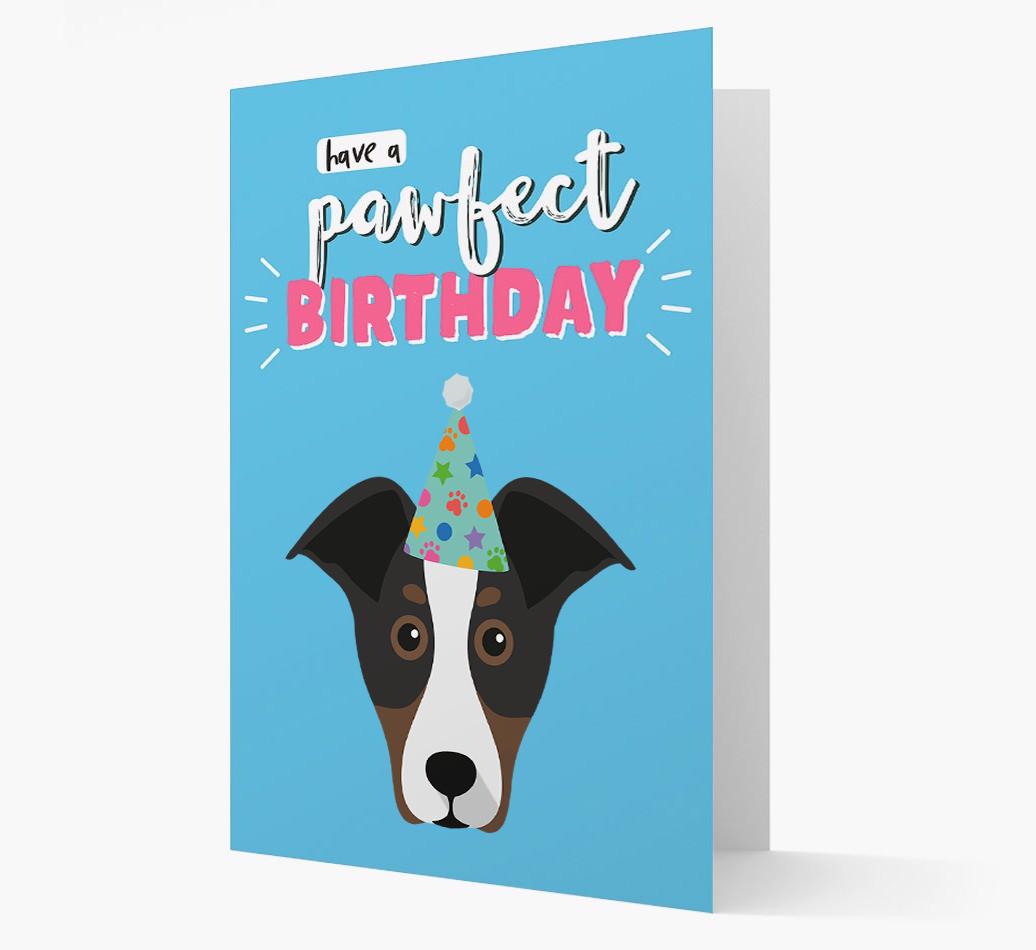 'Have A Pawfect Birthday' - Personalized {breedFullName} Card