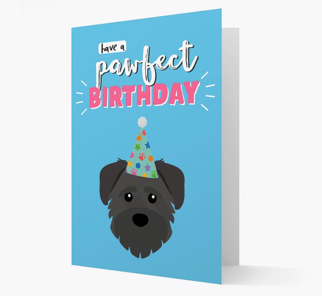 'Have A Pawfect Birthday' - Personalized {breedFullName} Card
