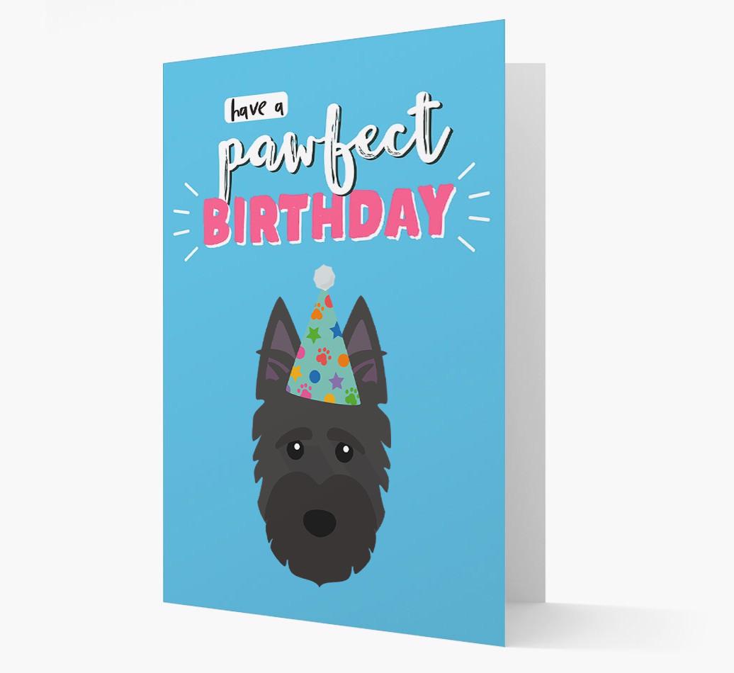 'Have A Pawfect Birthday' - Personalized {breedFullName} Card