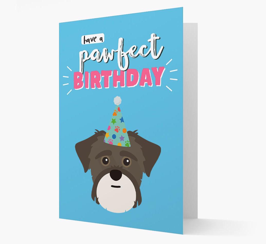 'Have A Pawfect Birthday' - Personalized {breedFullName} Card