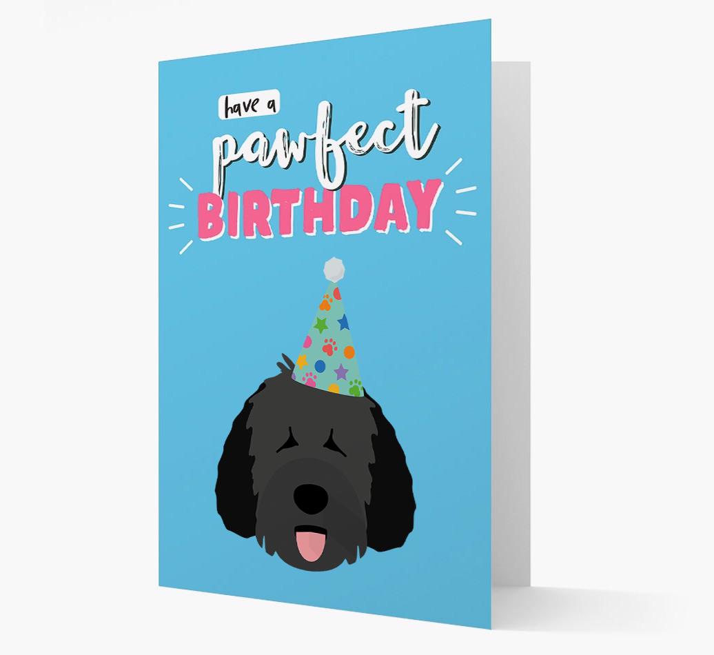 'Have A Pawfect Birthday' - Personalized {breedFullName} Card