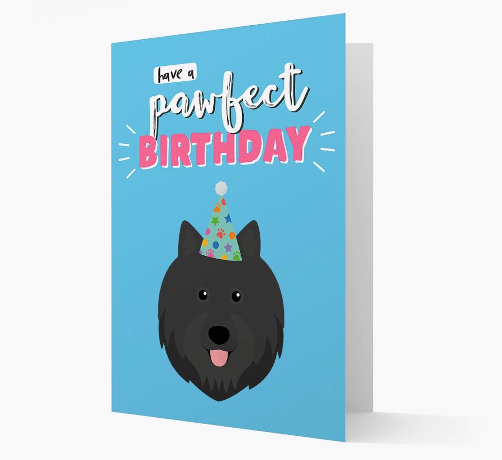 'Have A Pawfect Birthday' - Personalized {breedFullName} Card