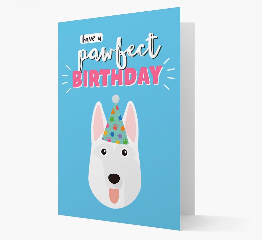 'Have A Pawfect Birthday' - Personalized {breedFullName} Card