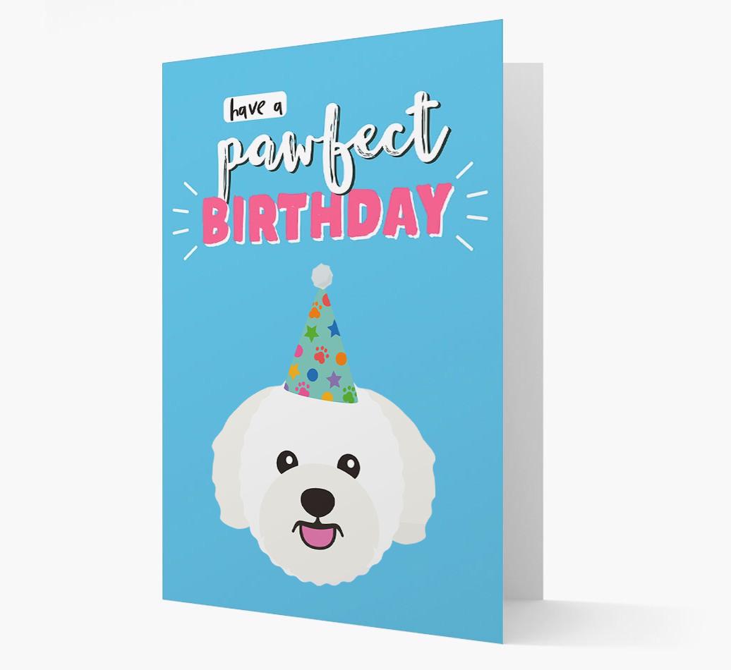 'Have A Pawfect Birthday' - Personalized {breedFullName} Card