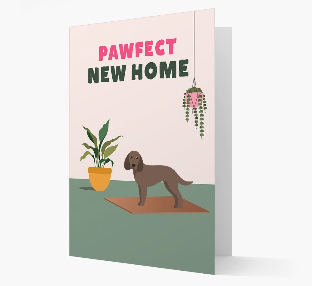 'Pawfect New Home' - Personalized {breedFullName} Card