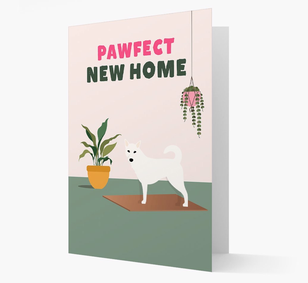 'Pawfect New Home' - Personalised {breedFullName} Card
