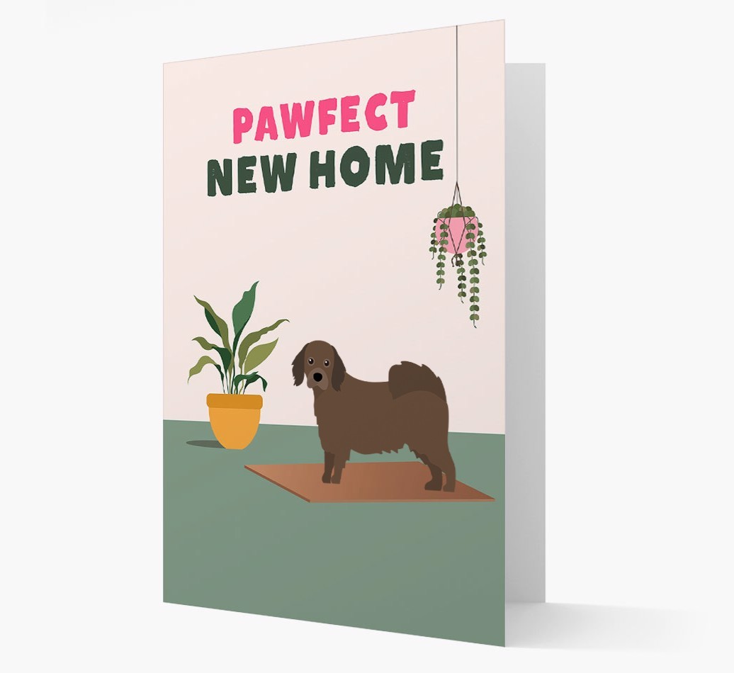'Pawfect New Home' - Personalised {breedFullName} Card