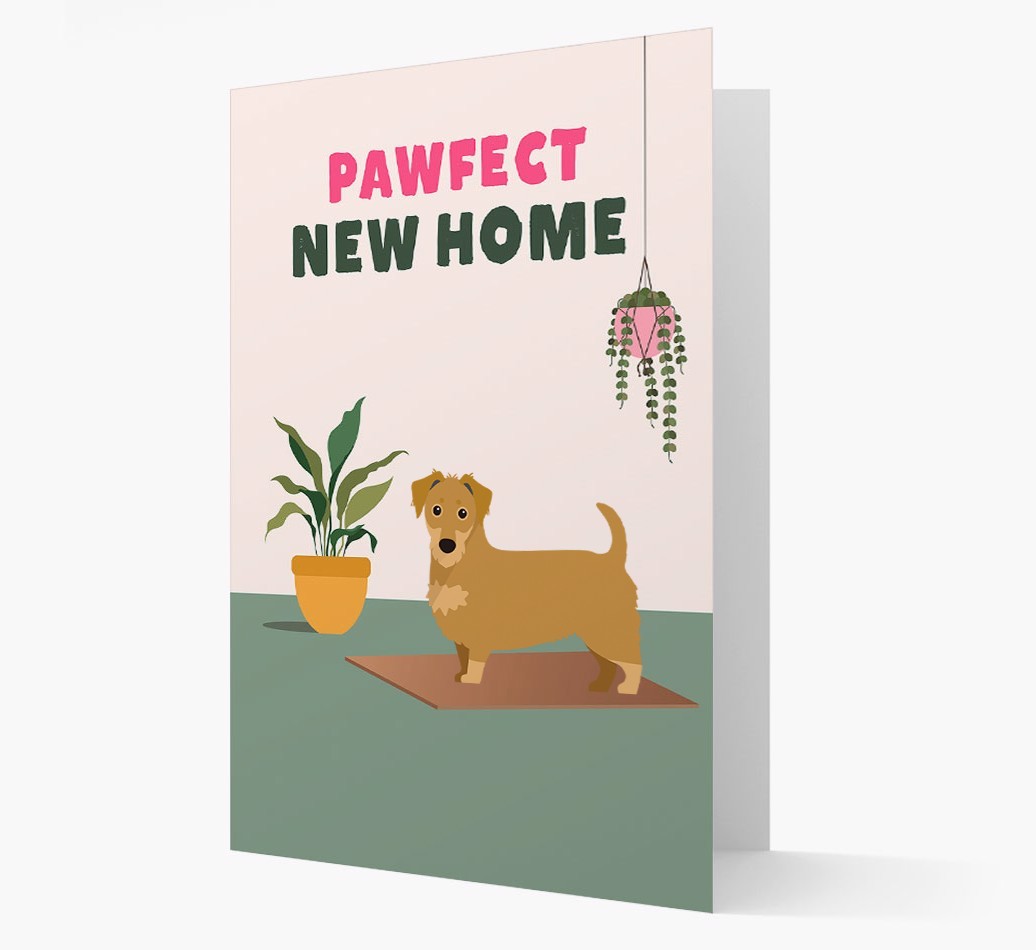 'Pawfect New Home' - Personalised {breedFullName} Card