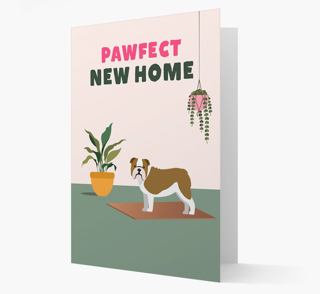 'Pawfect New Home' - Personalised {breedFullName} Card